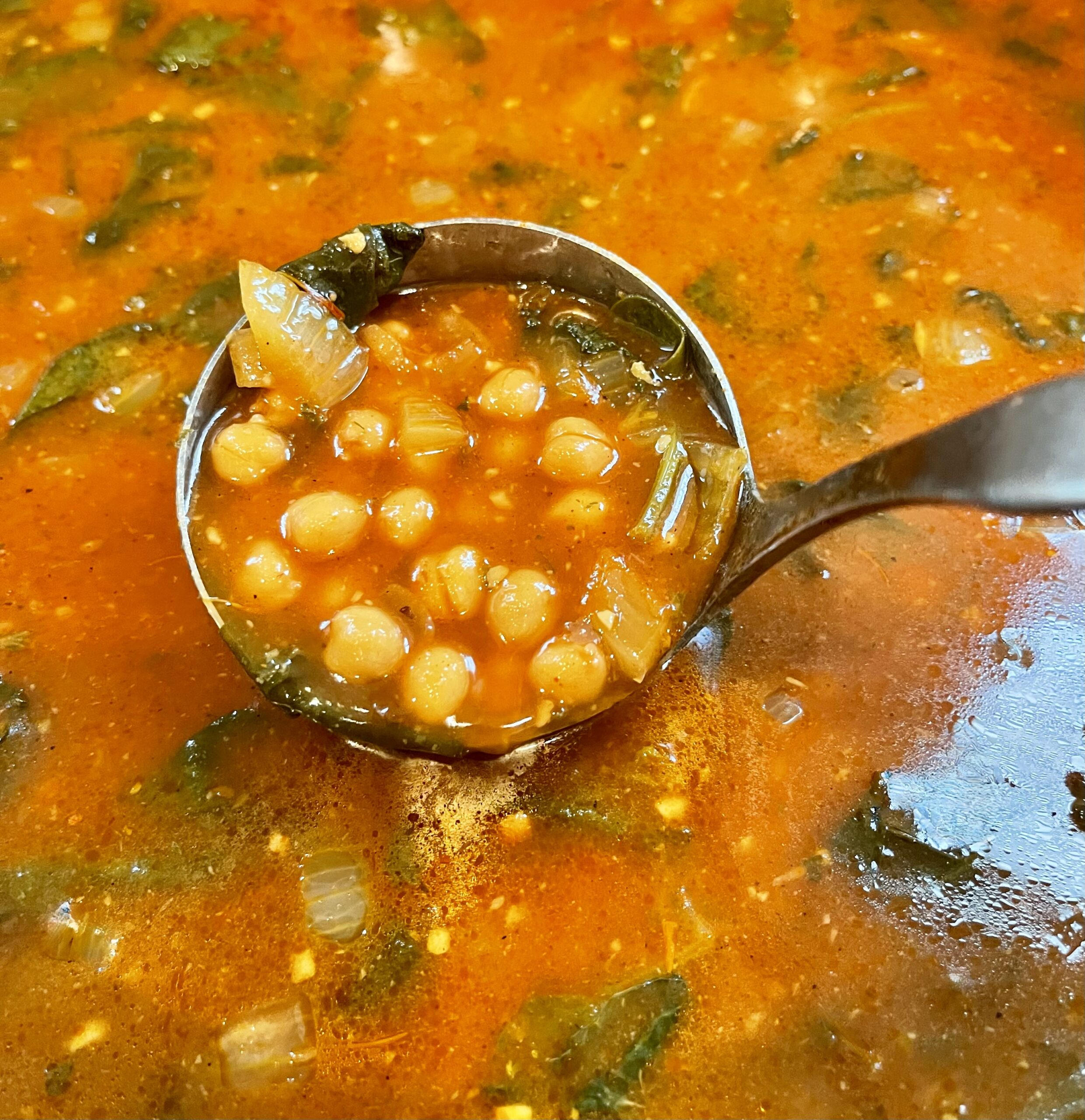 Image of smoky Spanish Chickpeastew